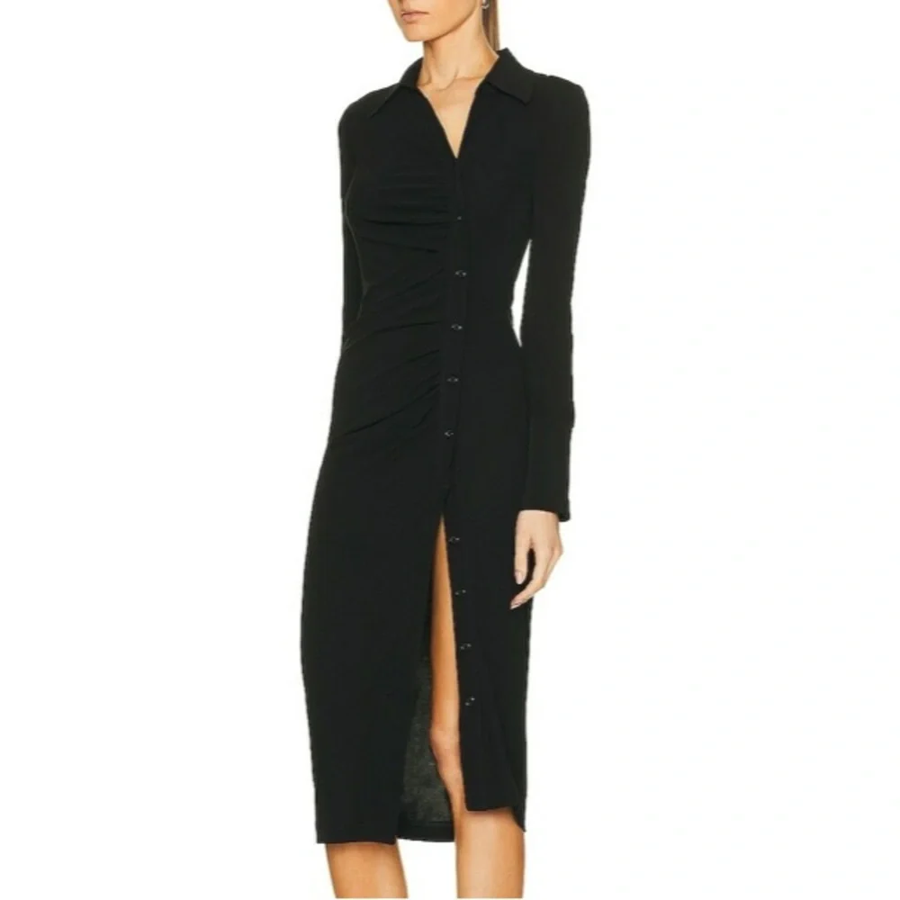 Helmut Lang
Helmut Lang Asymmetrical Shirt Dress In Black - Picture 1 of 4